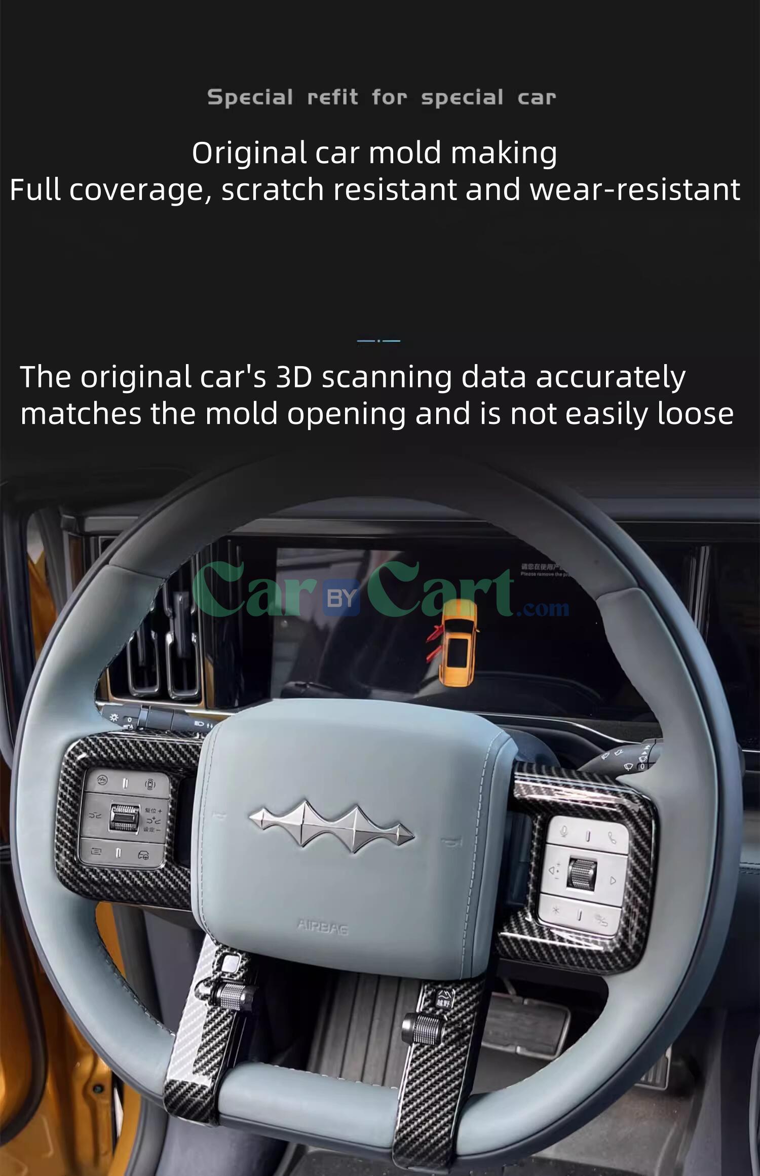 2025 Leopard 5 Steering wheel button decorative frame