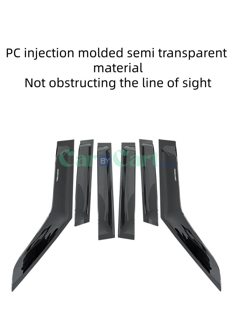 2025 ROX 01 Window rain blocking side panel -6-piece set