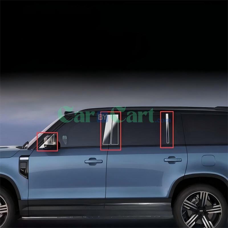 Rox 01 window center pillar sticker