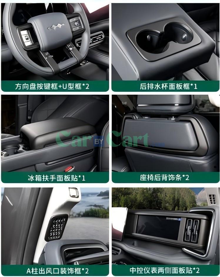 الفورمولا ليوبارد 5 الداخلية تقليم ملصقا كيت