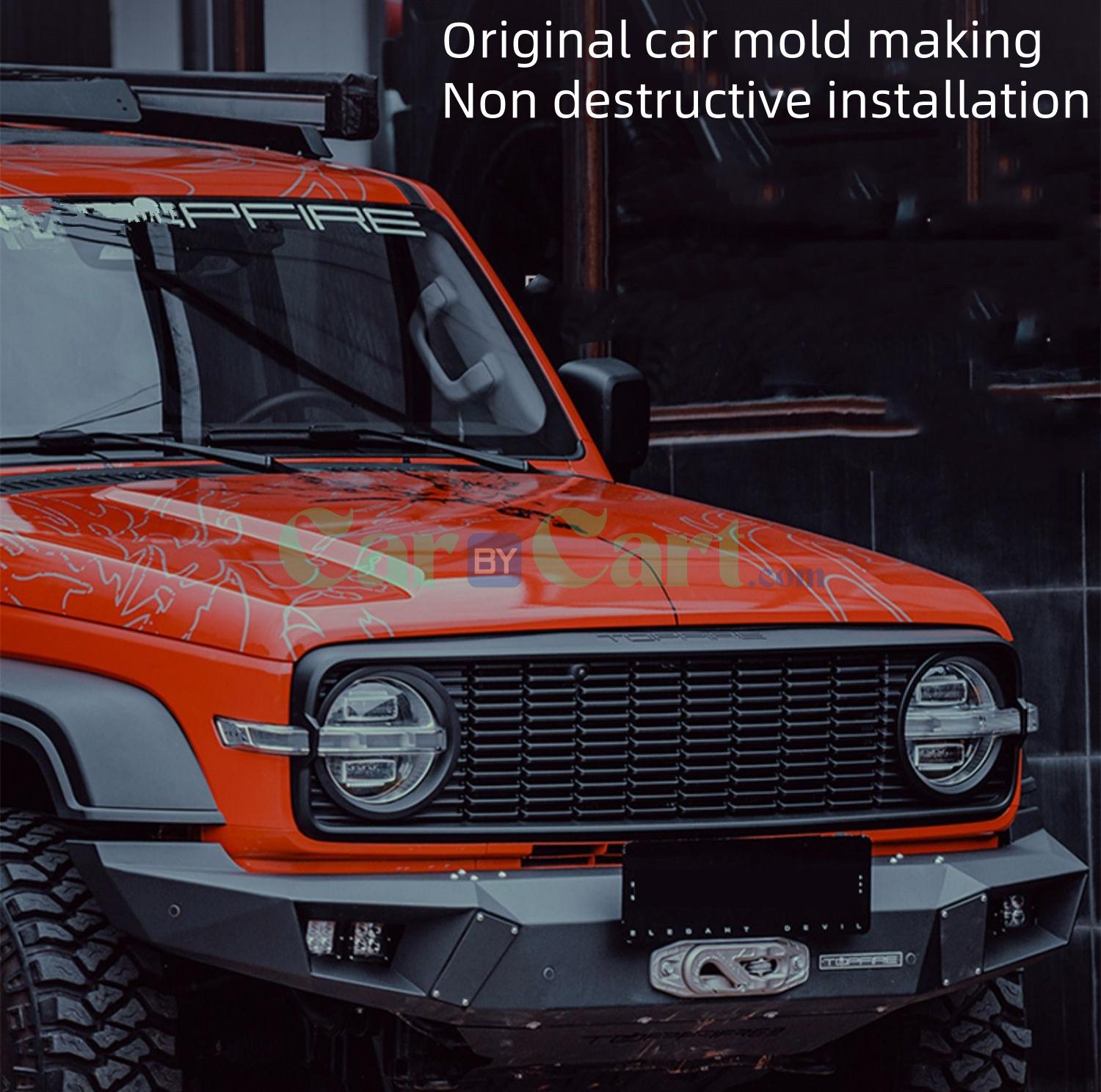 شبكة وش أمامي داكنة 2025 تانك 300 HIT-4