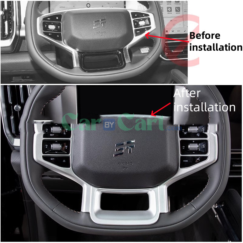 2025 Jetour T2 Steering wheel decorative panel