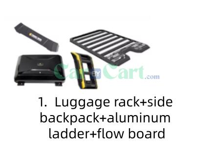 ROX 01 accessories set outside