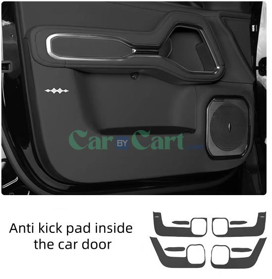 Leopard 8 accessories set inside