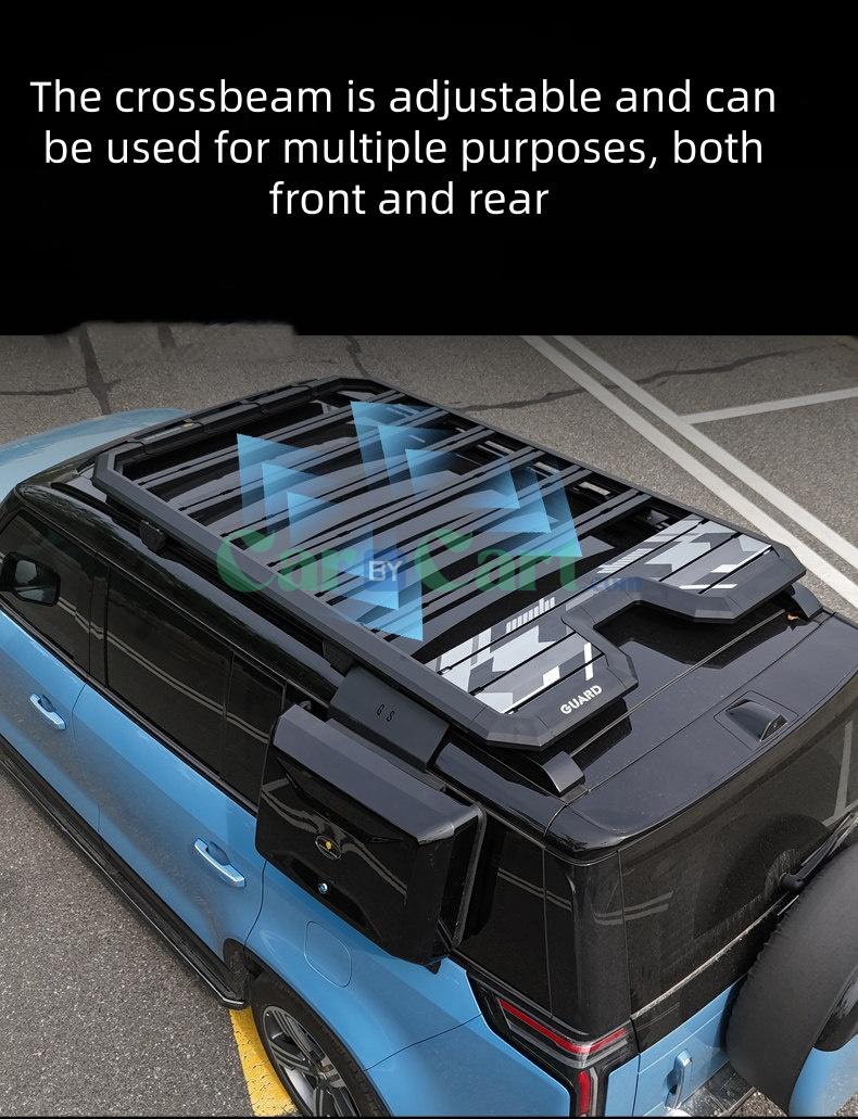 رف شنط على السقف مع سبويلر 2025 ROX 01