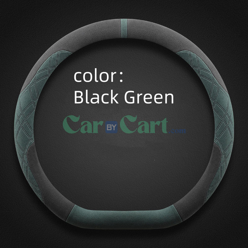 غطاء عجلة قيادة من الجلد السويدي لسيارة جيتور X90PLUS 2025