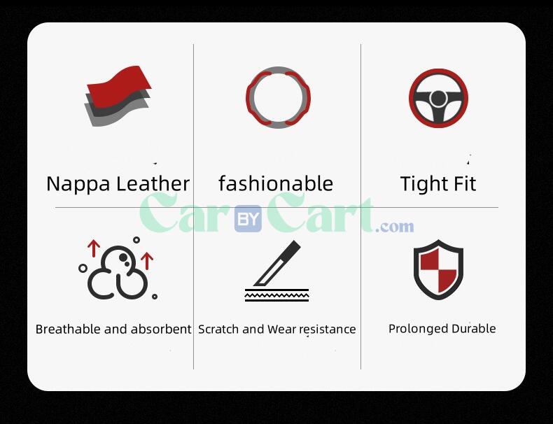 2025 Jetour Liberal 1.5TD Nappa leather steering wheel cover