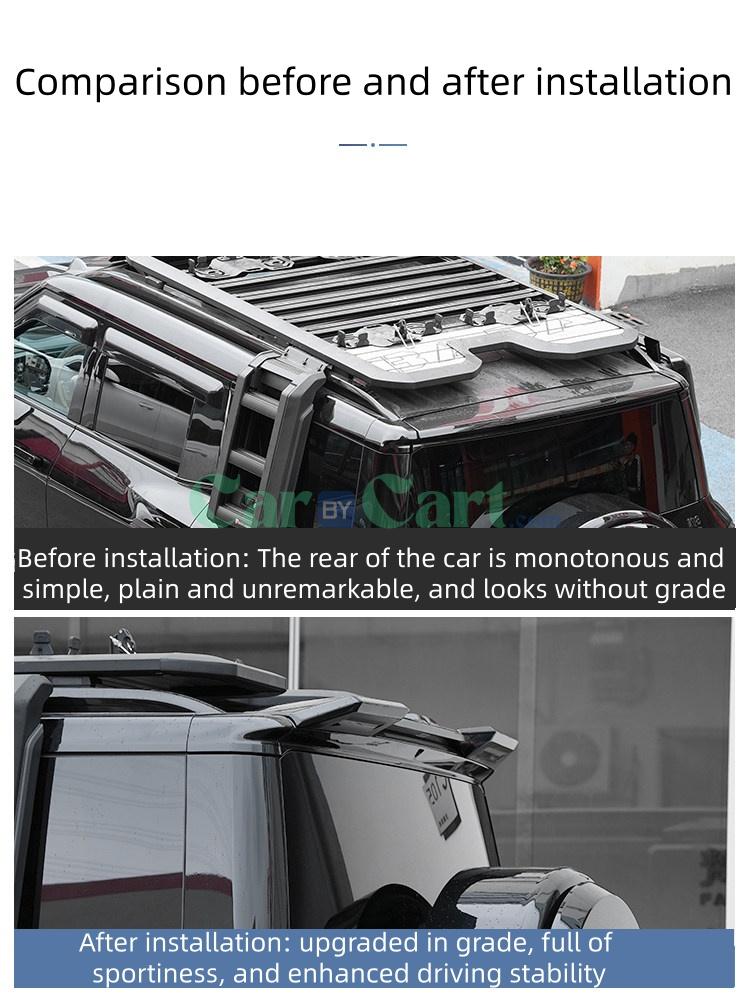 2025 Leopard 8 active rear wing