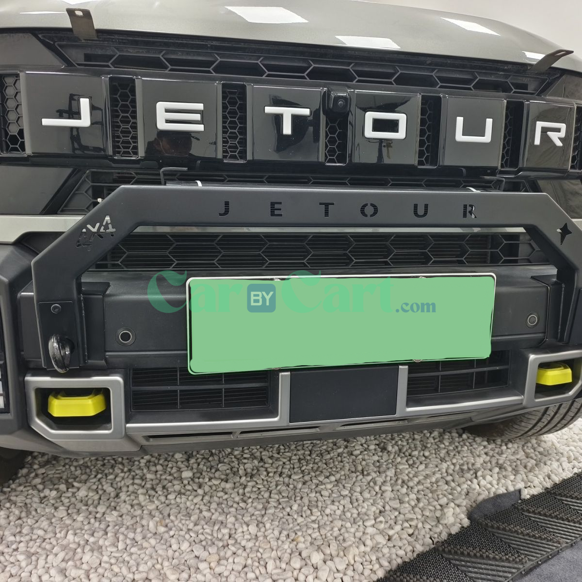 واجهة عربية 2025 جيتور T2 (مادة ستانلس ستيل) بمكان فتحة المقطورة