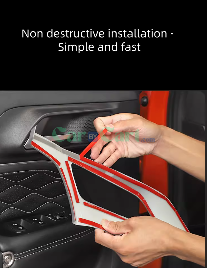 2025 TANK 300 Door interior handle panel sticker