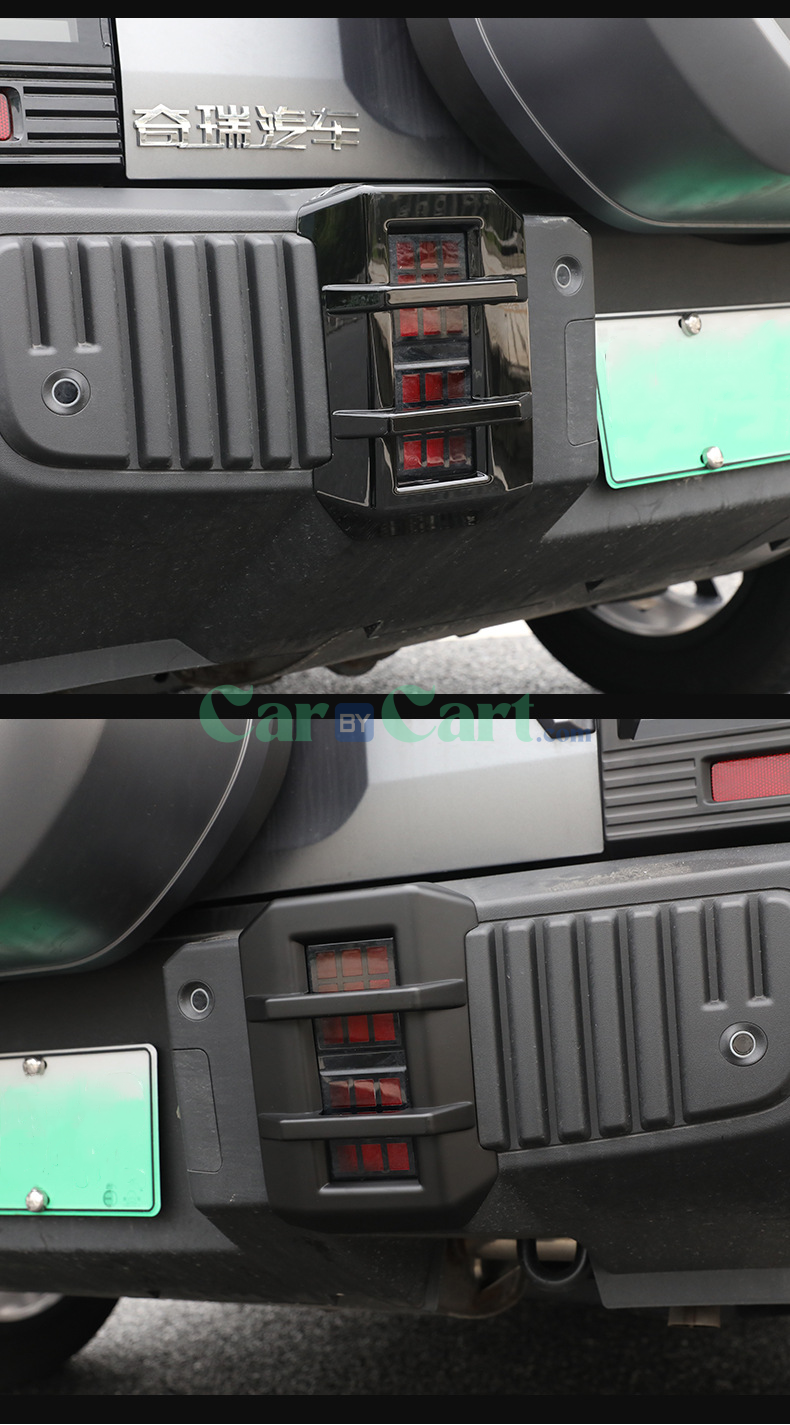 طقم غطا كشاف الضباب قدام وورا لجييتور T2 2025